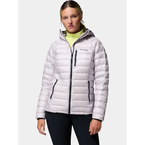 Columbia Arctic Crest Down Hooded Jacket Női Utcai Kabát 551-Lavender Pearl