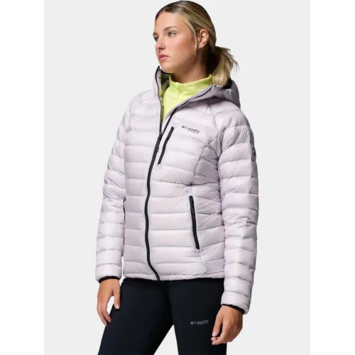 Columbia Arctic Crest Down Hooded Jacket Női Utcai Kabát 551-Lavender Pearl