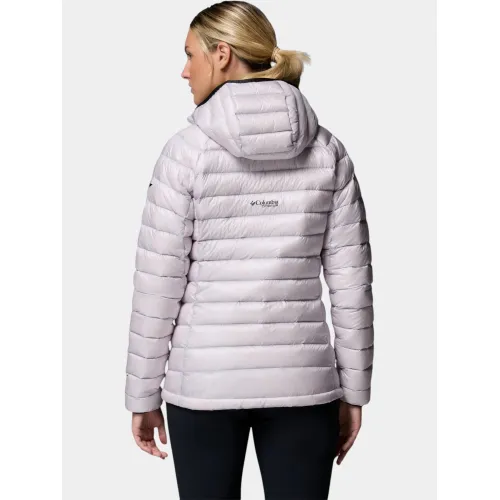 Columbia Arctic Crest Down Hooded Jacket Női Utcai Kabát 551-Lavender Pearl
