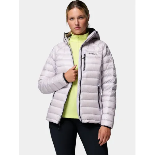 Columbia Arctic Crest Down Hooded Jacket Női Utcai Kabát 551-Lavender Pearl