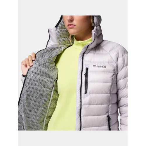 Columbia Arctic Crest Down Hooded Jacket Női Utcai Kabát 551-Lavender Pearl