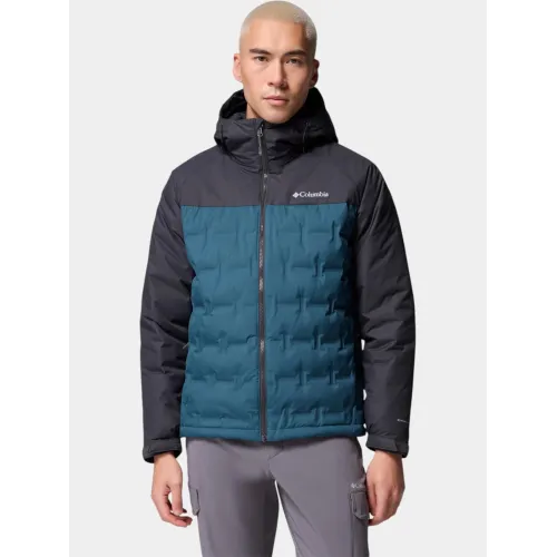 Columbia Grand Trek III Down Hooded Jacket Columbia Grand Trek III Down Hooded Jacket Férfi Utcai Kabát 429-Everblue