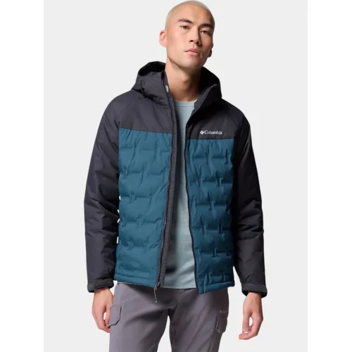 Columbia Grand Trek III Down Hooded Jacket Columbia Grand Trek III Down Hooded Jacket Férfi Utcai Kabát 429-Everblue