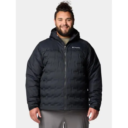 Columbia Grand Trek III Down Hooded Jacket Férfi Utcai Kabát 010-Black