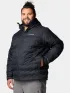 Columbia Grand Trek III Down Hooded Jacket Férfi Utcai Kabát 010-Black