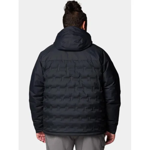 Columbia Grand Trek III Down Hooded Jacket Férfi Utcai Kabát 010-Black