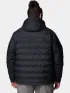 Columbia Grand Trek III Down Hooded Jacket Férfi Utcai Kabát 010-Black