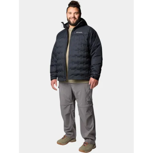 Columbia Grand Trek III Down Hooded Jacket Férfi Utcai Kabát 010-Black