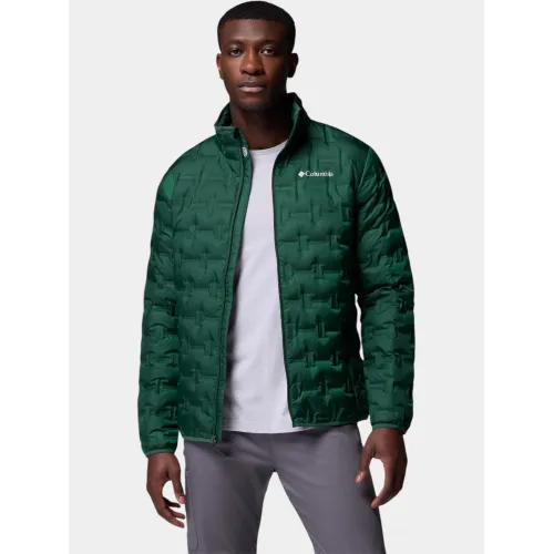 Columbia Delta Ridge II Down Jacket Férfi Utcai Kabát 375-Rain Forest