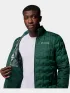 Columbia Delta Ridge II Down Jacket Férfi Utcai Kabát 375-Rain Forest