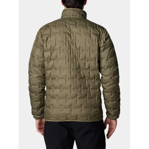 Columbia Delta Ridge II Down Jacket Férfi Utcai Kabát 397-Stone Green