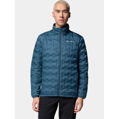 Columbia Delta Ridge II Down Jacket Férfi Utcai Kabát 429-Everblue