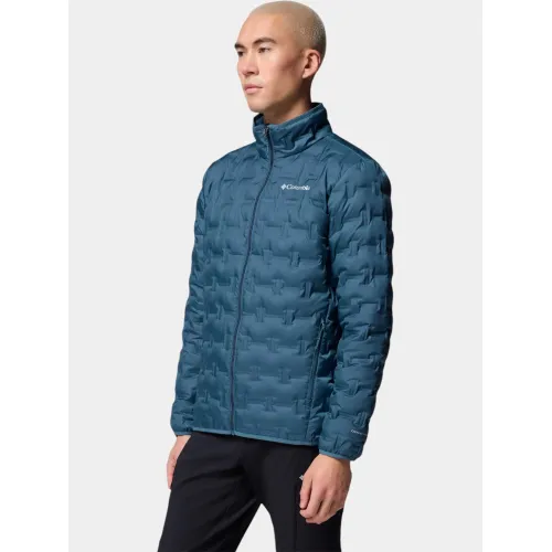 Columbia Delta Ridge II Down Jacket Férfi Utcai Kabát 429-Everblue