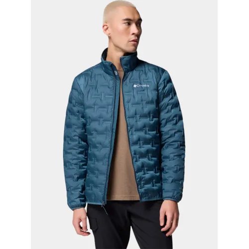 Columbia Delta Ridge II Down Jacket Férfi Utcai Kabát 429-Everblue