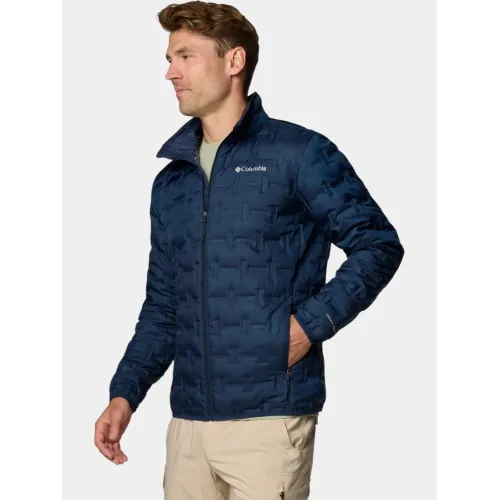 Columbia Delta Ridge II Down Jacket Férfi Utcai Kabát 464-Collegiate Navy