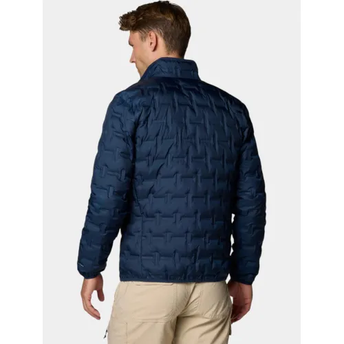 Columbia Delta Ridge II Down Jacket Férfi Utcai Kabát 464-Collegiate Navy