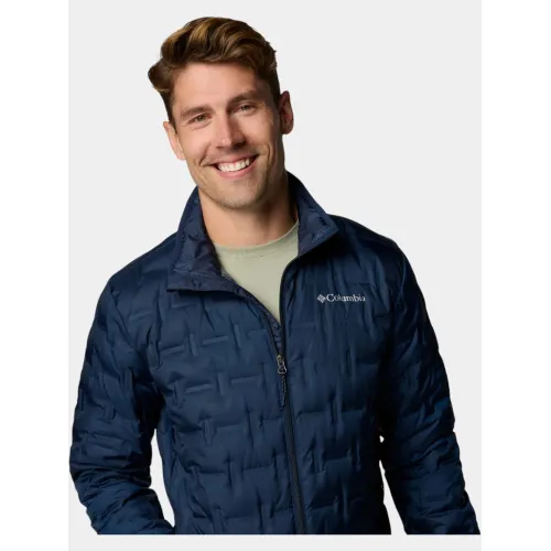 Columbia Delta Ridge II Down Jacket Férfi Utcai Kabát 464-Collegiate Navy