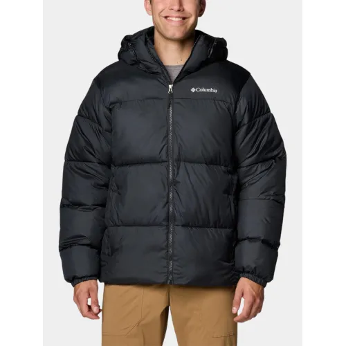 Columbia Puffect II Hooded Jacket Férfi Utcai Kabát 010-Black