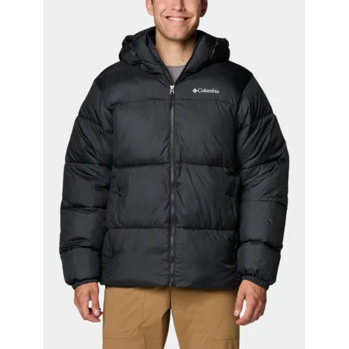 Columbia Puffect II Hooded Jacket Férfi Utcai Kabát 010-Black