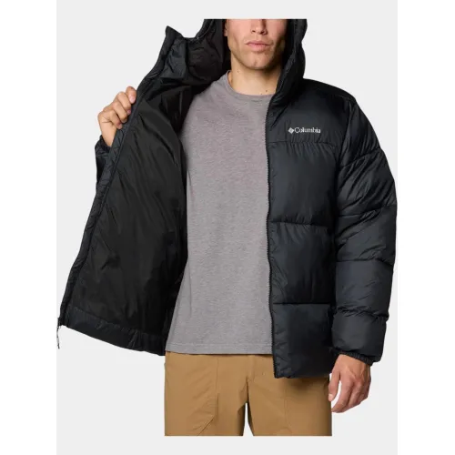 Columbia Puffect II Hooded Jacket Férfi Utcai Kabát 010-Black