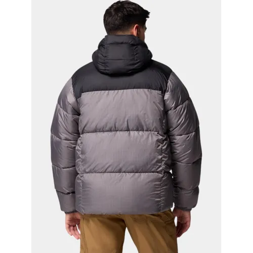 Columbia Puffect II Hooded Jacket Férfi Utcai Kabát 023-City Grey