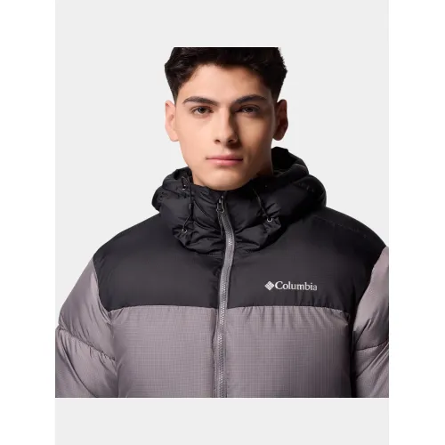 Columbia Puffect II Hooded Jacket Férfi Utcai Kabát 023-City Grey