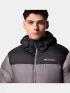 Columbia Puffect II Hooded Jacket Férfi Utcai Kabát 023-City Grey
