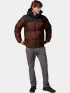 Columbia Puffect II Hooded Jacket Férfi Utcai Kabát 256-Tobacco