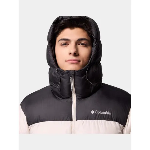 Columbia Puffect II Hooded Jacket Férfi Utcai Kabát 279-Dark Stone