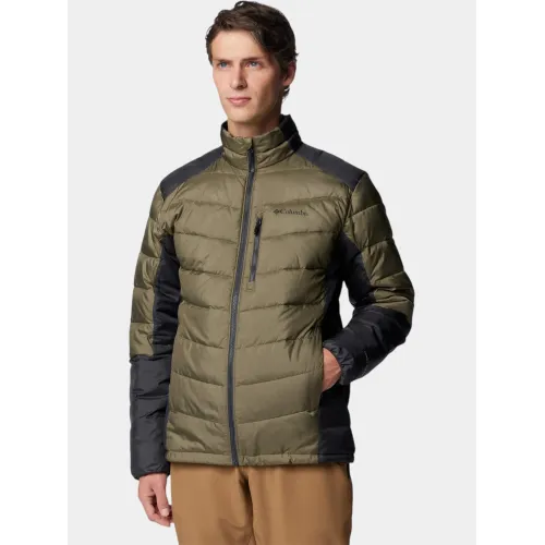 Columbia Labyrinth Loop II Jacket Férfi Utcai Kabát 397-Stone Green