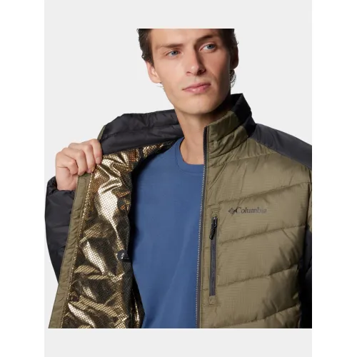 Columbia Labyrinth Loop II Jacket Férfi Utcai Kabát 397-Stone Green
