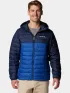 Columbia Powder Lite II Hooded Jacket Columbia Powder Lite II Hooded Jacket Férfi Utcai Kabát 433-Mountain Blue