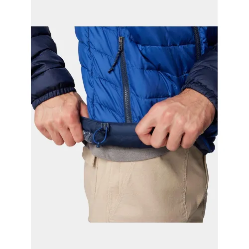 Columbia Powder Lite II Hooded Jacket Columbia Powder Lite II Hooded Jacket Férfi Utcai Kabát 433-Mountain Blue