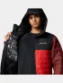 Columbia Powder Lite II Hooded Jacket Columbia Powder Lite II Hooded Jacket Férfi Utcai Kabát 698-Sail Red
