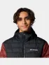 Columbia Powder Lite II Hooded Jacket Columbia Powder Lite II Hooded Jacket Férfi Utcai Kabát 698-Sail Red