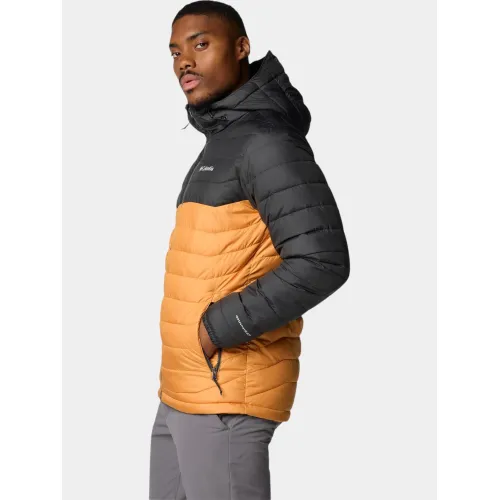 Columbia Powder Lite II Hooded Jacket Columbia Powder Lite II Hooded Jacket Férfi Utcai Kabát 861-Sunstone