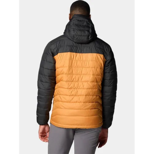 Columbia Powder Lite II Hooded Jacket Columbia Powder Lite II Hooded Jacket Férfi Utcai Kabát 861-Sunstone