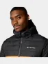 Columbia Powder Lite II Hooded Jacket Columbia Powder Lite II Hooded Jacket Férfi Utcai Kabát 861-Sunstone