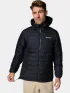 Columbia Powder Lite II Hooded Jacket Férfi Utcai Kabát 010-Black