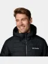 Columbia Powder Lite II Hooded Jacket Férfi Utcai Kabát 010-Black