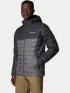 Columbia Powder Lite II Hooded Jacket Férfi Utcai Kabát 023-City Grey