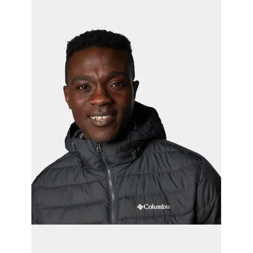 Columbia Powder Lite II Hooded Jacket Férfi Utcai Kabát 023-City Grey