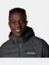 Columbia Powder Lite II Hooded Jacket Férfi Utcai Kabát 023-City Grey
