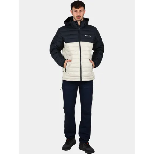 Columbia Powder Lite II Hooded Jacket Columbia Powder Lite II Hooded Jacket Férfi Utcai Kabát 279-Dark Stone