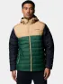 Columbia Powder Lite II Hooded Jacket Férfi Utcai Kabát 375-Rain Forest