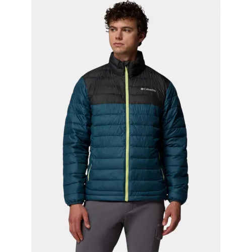 Columbia Powder Lite II Jacket Férfi Utcai Kabát 429-Everblue