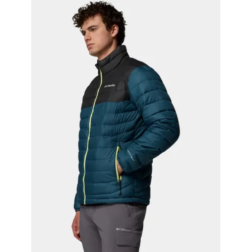 Columbia Powder Lite II Jacket Férfi Utcai Kabát 429-Everblue
