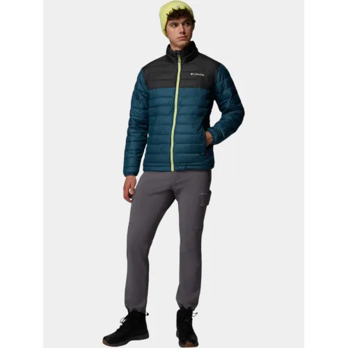 Columbia Powder Lite II Jacket Férfi Utcai Kabát 429-Everblue