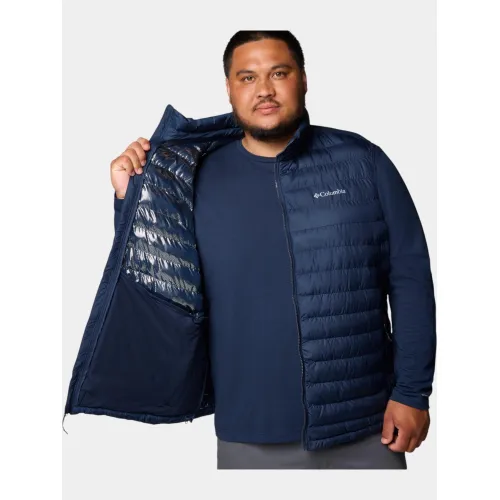 Columbia Powder Lite II Vest Férfi Mellény 464-Collegiate Navy