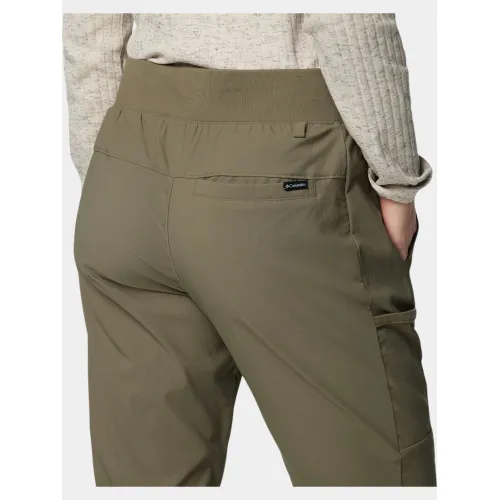 Columbia Leslie Falls Pull-On Pant Női Túranadrág, esőnadrág 397-Stone Green